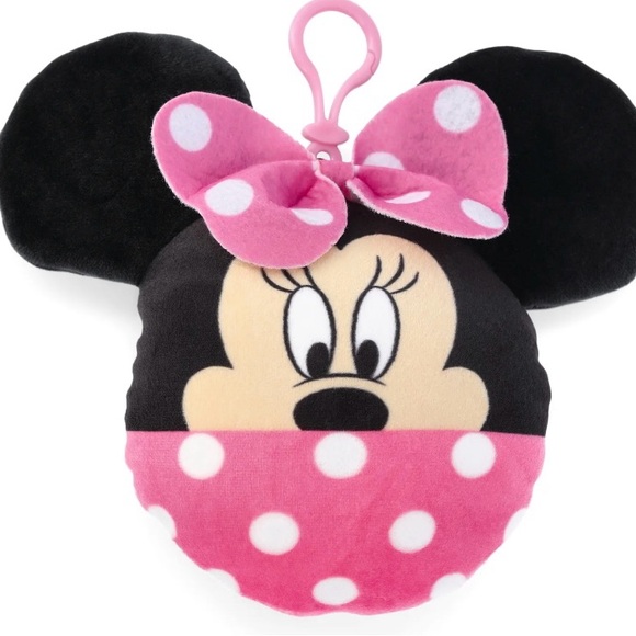 Disney Other - 🔴 3/$12 Disney’s Minnie Mouse Plush Key Fob/Coin Purse! NWT!